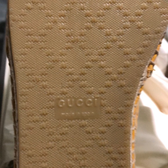 Gucci espadrilles - Picture 5 of 8